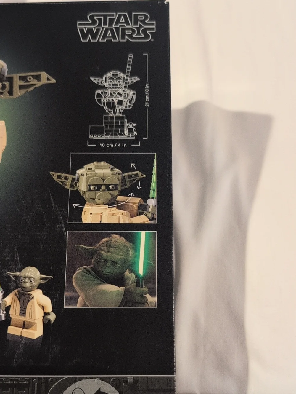 LEGO Star Wars Yoda Bust Model - Green and Tan